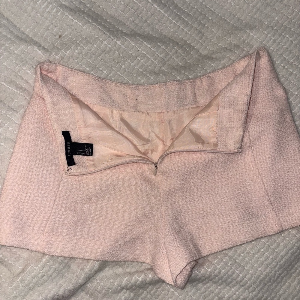 Forever 21 Blush High Waist Shorts - Picture 4 of 4